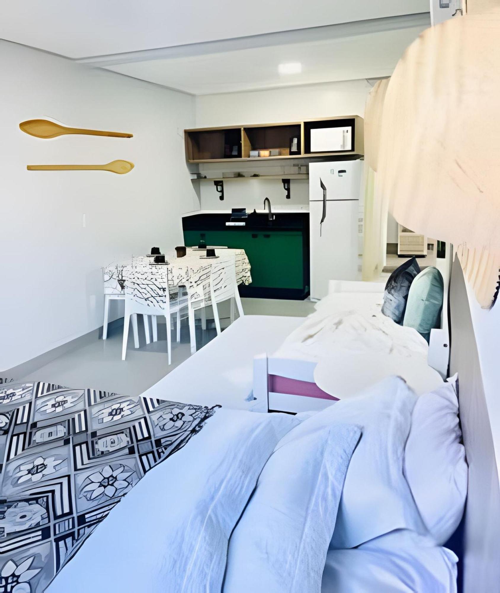 Studio Novo 200M Da Praia De Бомбиняс Екстериор снимка